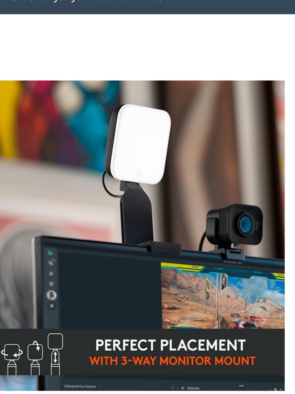 Logitech lotta glow, NWT